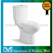 ovs foshan sanitary ware ceramic wash down two-piece toilet seat A2509